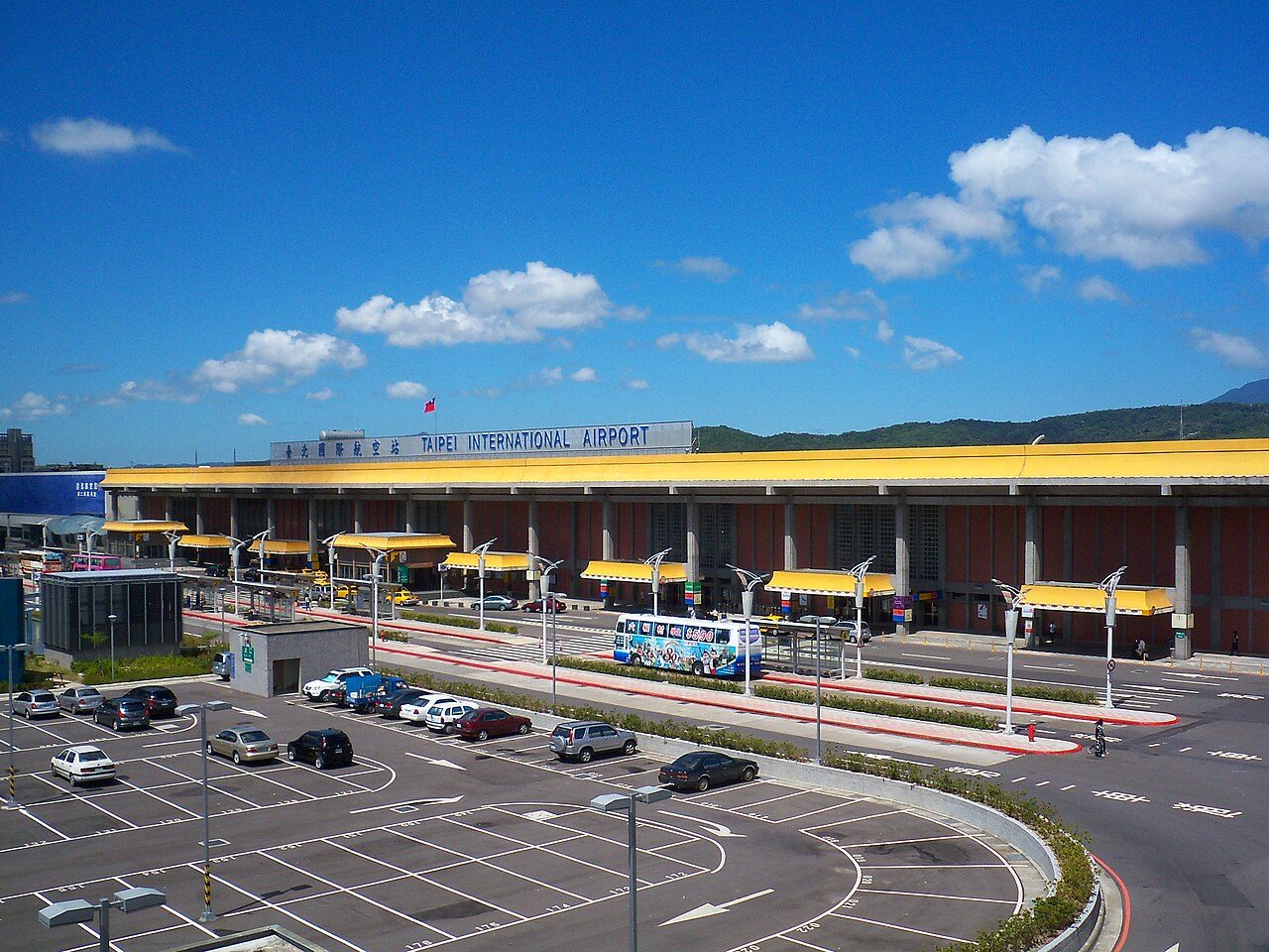 Terminal building at Taipei Songshan Airport
